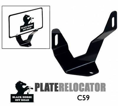 Products - Other Accessories - License Plate relocation Kit