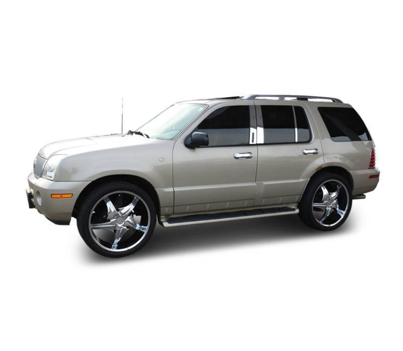 Chrome Pillar Posts 6-Piece Set For 2007-2009 Lincoln MKZ - CHROMERESTYLING (LIN002)