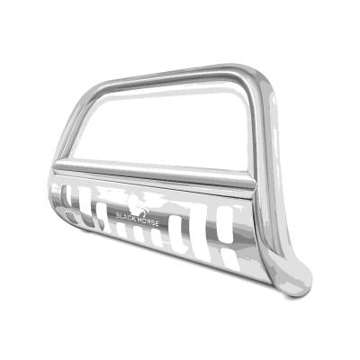Black Horse Off Road - A | Bull Bar | Stainless Steel | Skid Plate | BB093904-SP