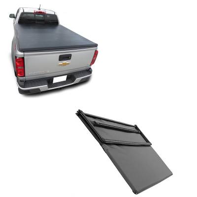 Black Horse Off Road - Premier Soft Tonneau Cover-Black-2015-2027 GMC Canyon/2015-2027 Chevrolet Colorado|Black Horse Off Road