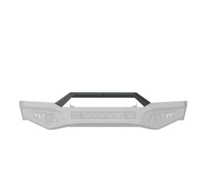 Black Horse Off Road - B | Armour II Heavy Duty Front Bumper Bull Nose Only | Matte Black | AFB-SI19-BN