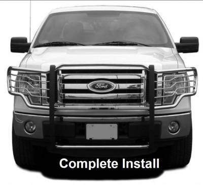 Black Horse Off Road - D | Grille Guard | Stainless Steel