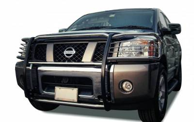 Black Horse Off Road - D | Grille Guard | Stainless Steel | 17NR26MSS
