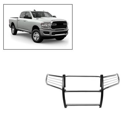 Black Horse Off Road - D | Grille Guard | Stainless Steel | 17DG113MSS