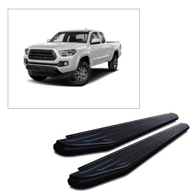 Black Horse Off Road - E | Peerless Running Boards | Black