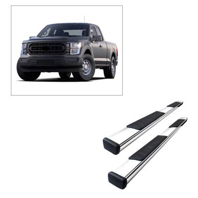 Black Horse Off Road - E | Summit Running Boards | Stainless Steel | Super Cab |   SU-FO0279SS