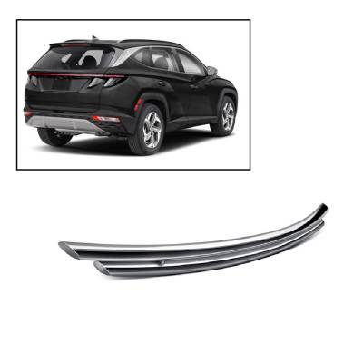 Black Horse Off Road - G | Rear Bumper Guard | Stainless Steel | Double Layer
