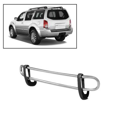 Black Horse Off Road - G | Rear Bumper Guard | Stainless Steel | Double Tube | 8D110316SS