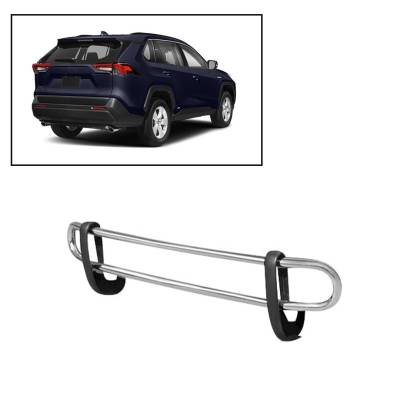 Black Horse Off Road - G | Rear Bumper Guard | Stainless Steel | Double Tube | 8D93947SS