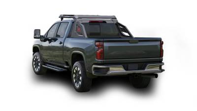 Black Horse Off Road - Armour Chase Rack | Black | Cab Over Storage | AR-CHR02