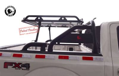 Black Horse Off Road - J | Warrior Roll Bar | Compatible With Most 1/2  and 3/4 Ton Pick Up Beds |  WRB-001BK