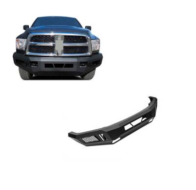 Black Horse Off Road - Armour Heavy Duty Front Bumper-Matte Black-Ford F-250 Super Duty/Ford F-350 Super Duty/Ford F-450 Super Duty/Ford F-550 Super Duty|Black Horse Off Road