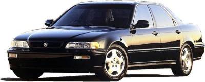 Black Horse Off Road - Pillar Post Trims-Chrome-1991-1995 Acura Legend|Black Horse Off Road