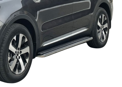Black Horse Off Road - EXCEED Running Boards-Black-2024 Kia Sorento|Black Horse Off Road