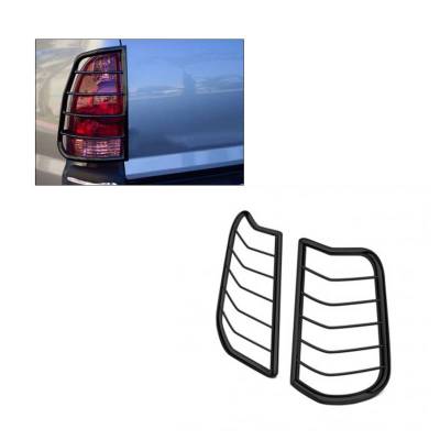 Black Horse Off Road - Tail Light Guards-Black-2008-2013 Toyota Tacoma|Black Horse Off Road