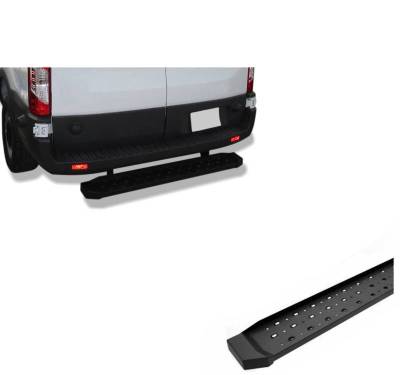 Black Horse Off Road - SPARTAN Rear Step Board-Black-2012-2016 Nissan NV1500/2012-2016 Nissan NV2500/2012-2025 Nissan NV3500|Black Horse Off Road