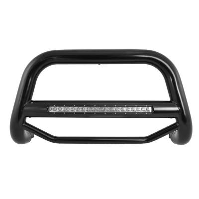 Black Horse Off Road - MAX Beacon Bull Bar-Black-1998-2004 Toyota Tacoma|Black Horse Off Road