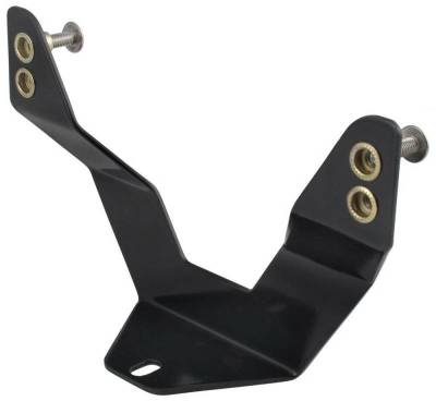 Plate Relocator-Black-Universal |Black Horse Off Road