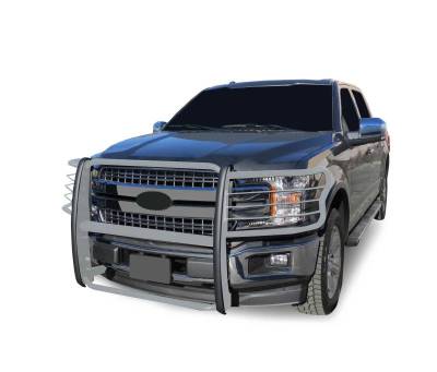 Black Horse Off Road - Grille Guard-Stainless Steel-2015-2024 Ford F-150|Black Horse Off Road