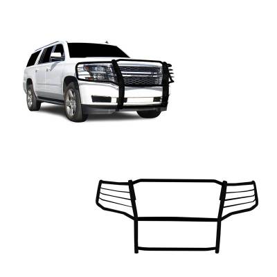 Black Horse Off Road - Grille Guard-Black- 2015-2023 Chevrolet Suburban /Tahoe|Black Horse Off Road