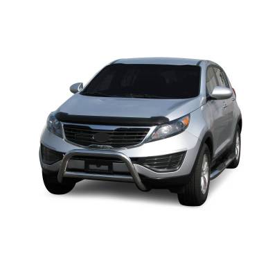 Black Horse Off Road - A Bar-Stainless Steel-2010-2015 Hyundai Tucson/2011-2017 Kia Sportage|Black Horse Off Road