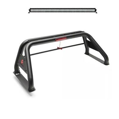 Black Horse Off Road - CLASSIC Roll Bar With 40" LED Light Bar-Black-Dodge Ram 2500/3500, Ram 2500/3500, Chevrolet Silverado 1500/2500 HD/3500/3500 HD, Ford F-150, Nissan Titan, GMC Sierra 1500/2500 HD/3500 HD, Toyota Tundra|Black Horse Off Road