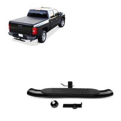 Black Horse Off Road - Copy of Rear Hitch Step-Black-Universal|Black Horse Off Road