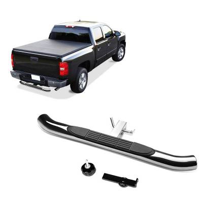 Black Horse Off Road - Rear Hitch Step-Stainless Steel-Universal|Black Horse Off Road