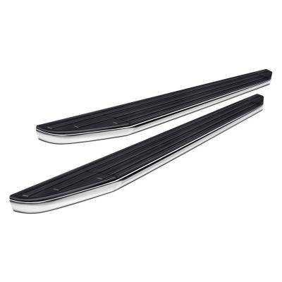 Black Horse Off Road - Premium Running Boards-Black-2009-2016 Ford F-250 Super Duty Super Cab/2009-2016 Ford F-350 Super Duty Super Cab/2009-2016 Ford F-450 Super Duty Super Cab/2009-2016 Ford F-550 Super Duty Super Cab|Black Horse Off Road