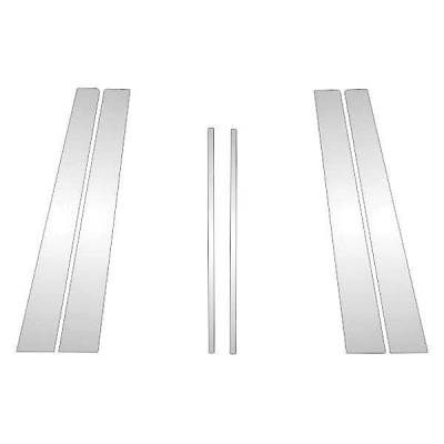 Black Horse Off Road - Pillar Post Trims-Chrome-1998-2005 Lexus GS|Black Horse Off Road