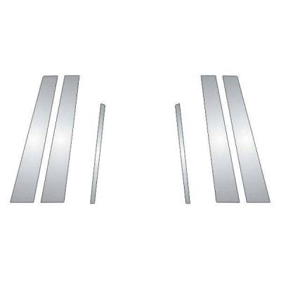 Black Horse Off Road - Pillar Post Trims-Chrome-2013-2016 Lexus GS|Black Horse Off Road