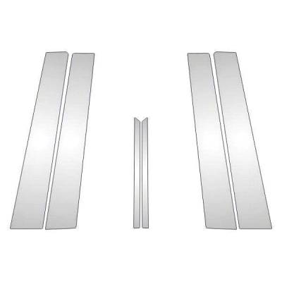Black Horse Off Road - Pillar Post Trims-Chrome-2009-2013 Toyota Corolla|Black Horse Off Road