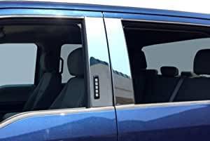 Black Horse Off Road - Pillar Post Trims-Chrome-2004-2014 Ford F-150|Black Horse Off Road