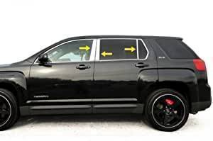 Black Horse Off Road - Pillar Post Trims-Chrome-2010-2016 GMC Terrain|Black Horse Off Road