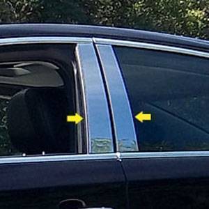 Black Horse Off Road - Pillar Post Trims-Chrome-2013-2016 Cadillac XTS|Black Horse Off Road