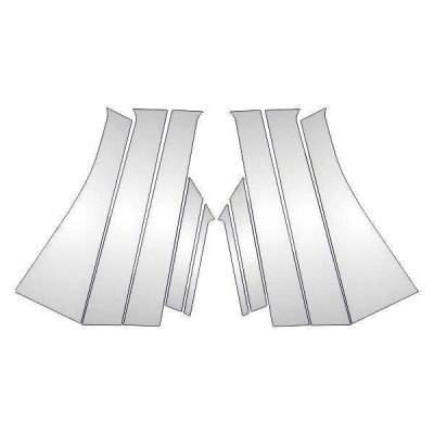 Black Horse Off Road - Pillar Post Trims-Chrome-2004-2011 Mitsubishi Endeavor|Black Horse Off Road