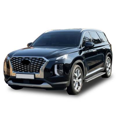 Black Horse Off Road - EXCEED Running Boards-Black-2021-2024 Hyundai Palisade|Black Horse Off Road