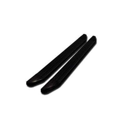 Black Horse Off Road - PEERLESS Running Boards-Black-2005-2024 Nissan Frontier Crew Cab|Black Horse Off Road