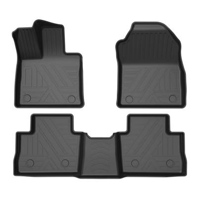 Black Horse Off Road - Black Horse TOTALINER 3.5mm Heavy Duty TPE Anti-skid Floor Mat Rug Liner fits 2019-2025 Toyota Rav4