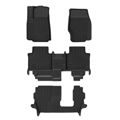 Black Horse Off Road - Black Horse TOTALINER 3.5mm Heavy Duty TPE Anti-skid Floor Mat Rug Liner fits 2023-2024 Jeep Grand Cherokee L