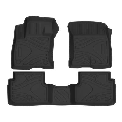 Black Horse Off Road - Black Horse TOTALINER 3.5mm Heavy Duty TPE Anti-skid Floor Mat Rug Liner fits 2021-2025 Ford Bronco Sport