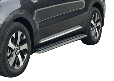 Black Horse Off Road - EXCEED Running Boards-Black Aluminum-2023-2024 Honda Pilot|Black Horse Off Road