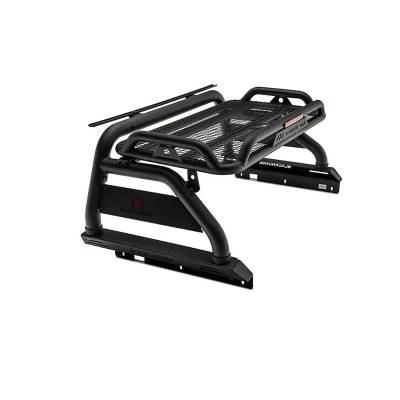 Black Horse Off Road - ATLAS Roll Bar Ladder Rack-Black-2022-2024 Nissan Frontier|Black Horse Off Road