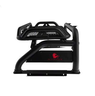 Black Horse Off Road - ATLAS Roll Bar Ladder Rack-Black-2005-2021 Nissan Frontier|Black Horse Off Road