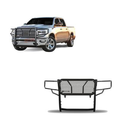 Black Horse Off Road - RUGGED HD Grille Guard-Black-2019-2025 Ram 1500|Black Horse Off Road