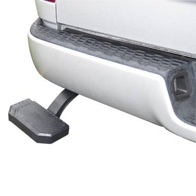 Black Horse Off Road - RETRACTABLE Truck Bed Corner Step-Black-2009-2018 Ram 1500/2010-2018 Ram 2500-3500/2019-2024 Ram 1500 Classic|Black Horse Off Road