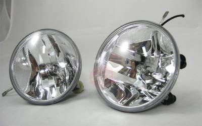 Black Horse Off Road - OEM Replica Fog Light-Clear Plastic-2010-2012 GMC Acadia