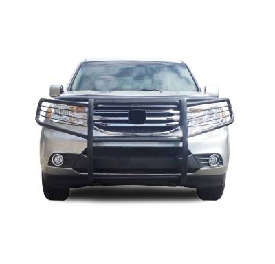 Black Horse Off Road - Grille Guard-Black-2009-2015 Honda Pilot|Black Horse Off Road