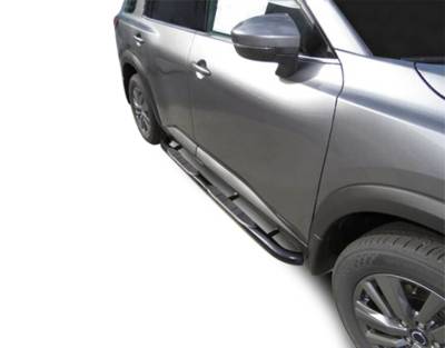 Black Horse Off Road - 3in Side Steps-Black-2022-2026 Nissan Pathfinder|Black Horse Off Road