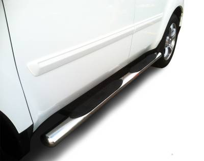 Black Horse Off Road - 4in Side Steps-Stainless Steel-2009-2015 Honda Pilot|Black Horse Off Road